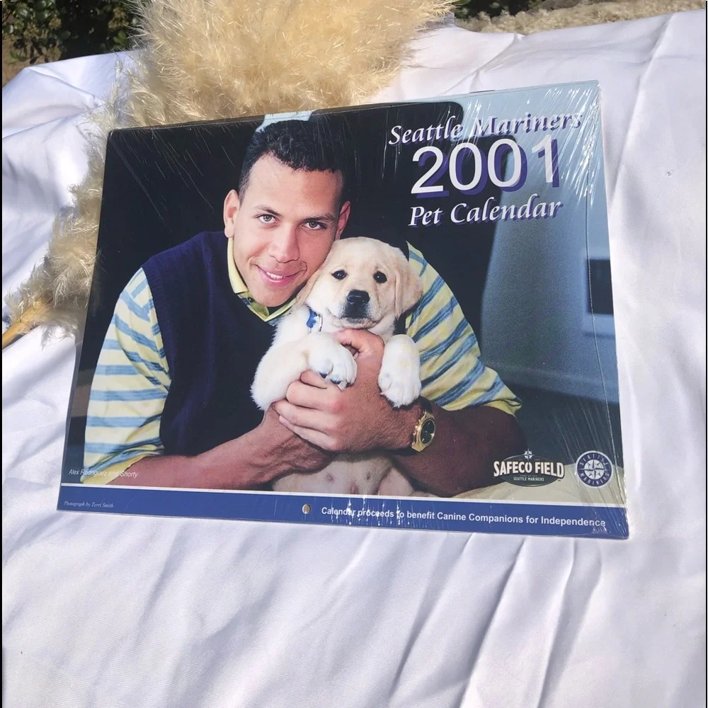 🆕 2001 Seattle Mariners Calendar w/HOF EDGAR MARTINEZ +more